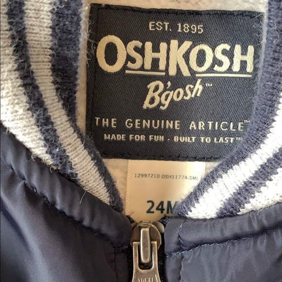 Osh kosh athletic jacket - Picture 2 of 3